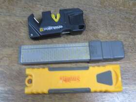 Dcs4 Smiths Diamond Combination Knife Sharpener 4 Inch And Work Sharp