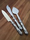 Southern Living Gallery Stainless Set Of Cheese Knives Servers Excellent