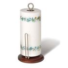 14578cat Spectrum Sierra Holder Walnut Satin Towel Diversified Paper Nickel