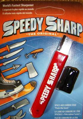 Cominhkpr81036 Speedy Sharp Knife Sharpener Red