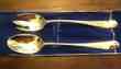 Spoon13 Repro Raimond Circa Set Silverplate Serving Fork Salad 1770 Italy