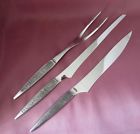 Stainless-japan Stainless Exquisite 3-pc. Carving Set- "dynasty "