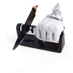 Strendier 763475387402 4 - In 1 Knife Sharpener With A Protective Glove For Safe Sharpening