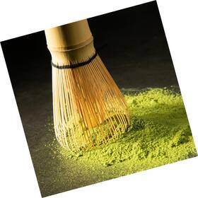 Strendier 792671682639 Premium Bamboo Matcha Whisk 120-prong Preparation - Making Smooth