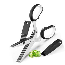 Strendier 808493538402 Herb Scissors Set - Updated 2025 Cool Kitchen Gadgets For Cutting Fresh Garde