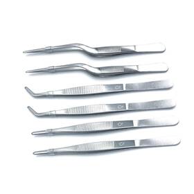 Doh-070-ts Strendier Fruta 6 Pieces Tongs Tweezers Cooking Stainless Steel Tweezer