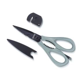 Kn493 Strendier Kitchen Scissors All Purpose Extra Sharp Shears With Knife Sharpener