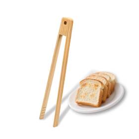 Tny164 Strendier Magnetic Bamboo Toaster Tongs 8 Inch Non-toxic Kitchen Utensils For Toast B