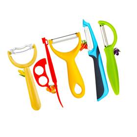 Tpe001 Strendier Carrot Peelers Kitchen Vegetable Peeler Set Including Orange Corn P