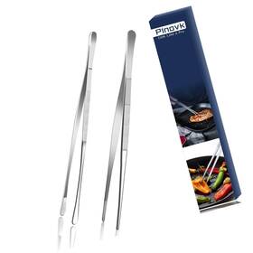 Tweezerstow01 Strendier Kitchen Tweezers Tongs Cooking Stainless Steel - 12-inch Ideal For