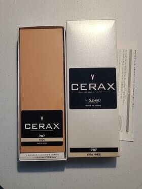 Suehiro 966684080218 Cerax 707 700 Super High Grade Ceramic Whetstone 205 73 29mm G