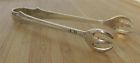 4-d587 Sugar Cube Grams 29.1 Silver Tongs Sterling
