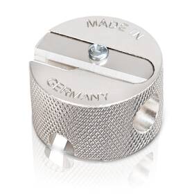 566055 Suns Out Beauty Precision 2-in-1 Cosmetic Pencil Sharpener Silver