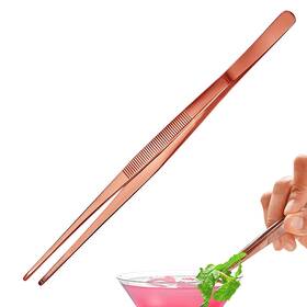 Suprobarware 438079760756 Tweezers 11.8ftft/30cm Precision Garnish Stainless Steel Tongs F