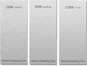 Suwajume 313021294229 3 Pcs Diamond Sharpening Stone Knife Sharpener Plate Honing Whetstone Fo