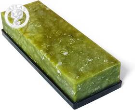 Suwajume 445017181107 Knife Sharpening Stone 10000 Grit Whetstone Final Fine Polishing Natural Green H