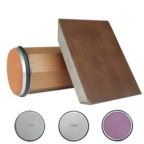 Suwajume 635401381283 Rolling Knife Sharpener-knife Sharpening Kit With 3 Stones 4 Angle
