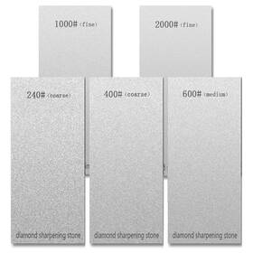 Suwajume 635405924219 5 Pieces Diamond Sharpening Stone Knife Sharpener Plate Honing Whet