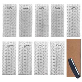 Suwajume 639394792545 Diamond Sharpening Stone Honeycomb Surface Plate With Non-slip Base For Pock