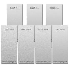 Suwajume 639394793184 Diamond Sharpening Stone Set Lapping Plate Coarse/medium/fine Grit Sh