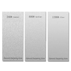 Suwajume 651358088655 3 Pcs Diamond Sharpening Stone Knife Sharpener Plate Honing Whetstone