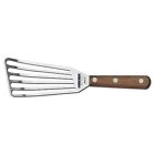 40415 Swiss Walnut Forschner Fish Chef Victorinox Turner " Slotted 3x6 Army