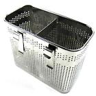 Synchkg078945 Stopia Divided Square Stainless Steel Perforated Cutlery Holder 735343442285