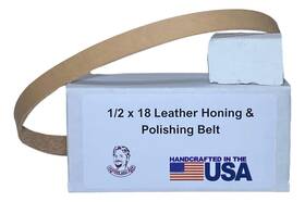 Tamrod Holdings Llc 684753742334 1/2 Inch X 18 Leather Honing And Polishing Belt - Buffing Compound Included