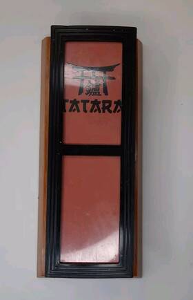 Tatara T-3k/8k 3000/8000 Grit Knife Sharpening Stone New/sealed Wood Base