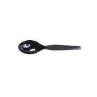 Tm507 Teaspoons Box Mediumweight Black 100 Heavy Tableware Dixie Plastic