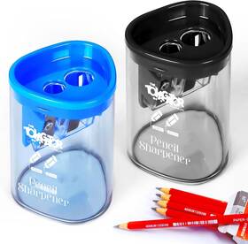 Penshrp2 The Toyagator Pencil Sharpener - Dual Hole Premium Quality For Black Blue
