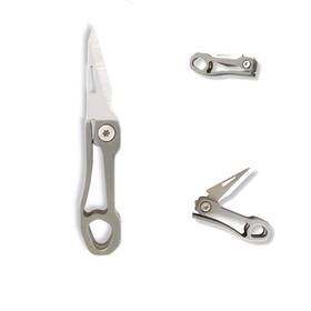 Titagail 761736976143 Mini Pocket Knife Folding Tc4 Titanium Small Tool Outdoors