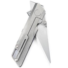 Trk006 Titaner Raven Titanium Edc Folding Pocket Utility Knife - Box Cutter Suitable For Art