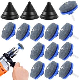 20002405501 Tksdwblty 12 Pcs Lawn Mower Blade Sharpener Reusable Wear Resistant Grinder Wheel Stone