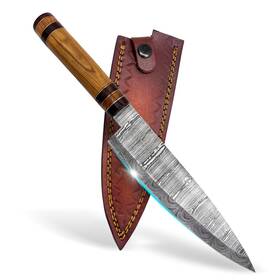 Tool Vista 717175949002 Japanese Santoku Knife 8 Inch Damascus Steel Chef Ultra Sharp B