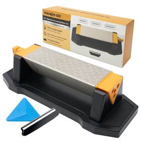 Tms000329 Toolmays Toomays Sharpening Stone 3 Side Grit 400/1000/8000 Premium Industrial Diamon