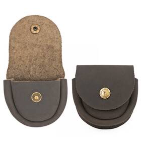 Tourbon 762102997359 Portable Sharpening Stone Leather Pouch Bag Holder For Axe Hatchet Tool Whets