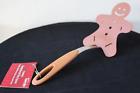 Tovolo New Gingerbread Boy Turner Spatula Heat Resistant Stainless Handle 874376005606