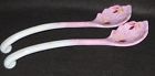 Tracy Porter New Belle Long Ceramic Salad Serving Set Lavendar