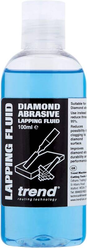 Trend Dws/lf/100 Diamond Abrasive Lapping Fluid 3.4 Fl Oz Blue Professional Grade