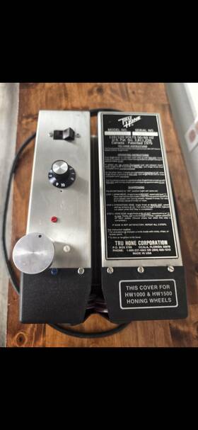 Tru Hone Hw1000 Electric Adjustable Knife Sharpener Machine Silver/black Metal