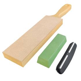 Tsfawamoe 635401381696 Leather Strop For Knife Sharpening - Oversize Double Sided Kit