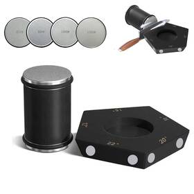 Tsfawamoe 635401381719 Rolling Knife Sharpener Kit 5 Magnetic Angle Offer 12/15/18/20/22 Roller