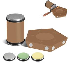 Tsfawamoe 635405105656 Rolling Knife Sharpener Kit With 5 Magnetic Angle Of