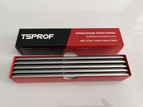 Ts-sh2000740 Tsprof 5 Piece Sharpening Diamond Plate Set 6 Inch X 1 Kadet K03 Pro Blitz