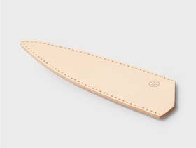 Tumbler 197644396146 Genuine Leather Knife Sleeve - Companion For Kitchen New Sold Out Online