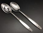 Tws153 Supreme Cutlery Set Of Towle Stainless Floral Serving Spoons
