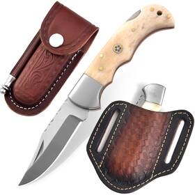 Ua3001 Ua Knives Handmade 6.5 Inch D2 Steel Folding Pocket Knife Back Lock Outdoor Edc Kn