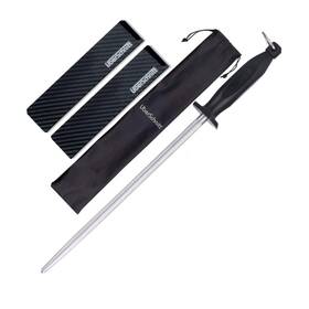 Ub 702334642924 12ft Kitchen Chef Knife Sharpening Rod And Guard Cover Storage Safety Carry