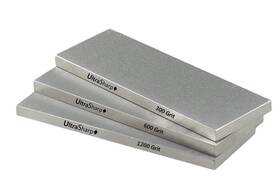 Ultrasharp 617401201204 Ultra Sharp Ii Diamond Sharpening Stone Kit - Coarse/medium/extra Fine